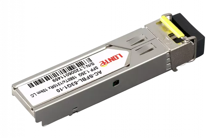 SFP WDM 1.25G Tx1550/Rx1310 10km LC DDM