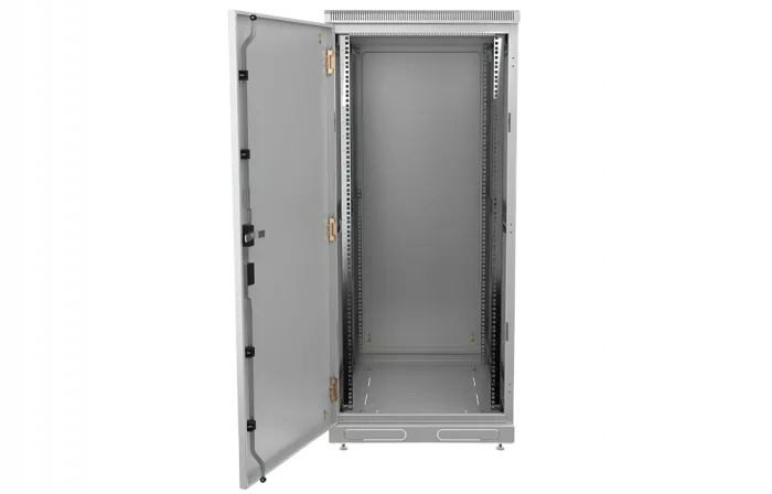 Шкаф телекоммуникационный напольный 19",33U(600x600), ШТ-НП-33U-600-600-М, передняя дверь металл ССД