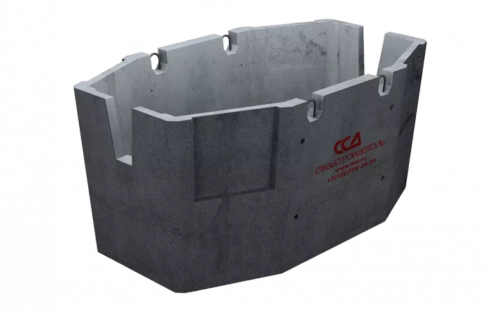Колодец ККСр-3-10 ГЕК-ССД (В20) в двухслойной битумно-латексной гидроизоляции