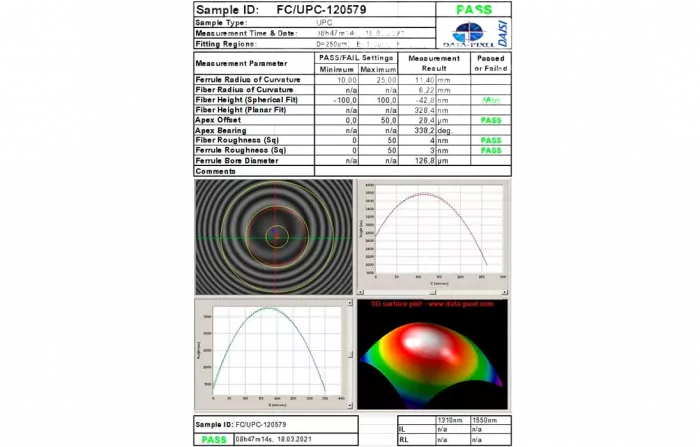 Шнур ШОС-SM/2.0   мм-FC/UPC-ST/UPC-1.0  м ССД HS
