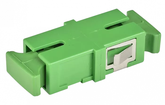 Адаптер (розетка) SC/APC SM бесфланцевый