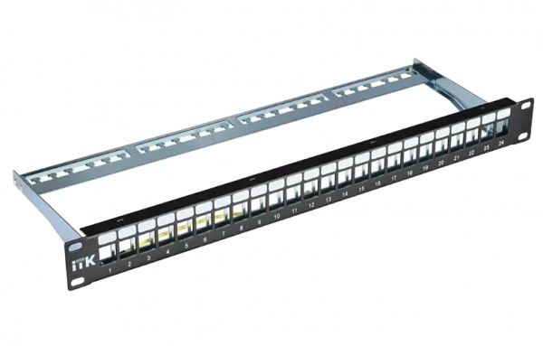 PP24-1UMF ITK 1U Модульная патч-панель FTP, 24 порта
