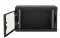 Шкаф телекоммуникационный настенный разборный черный 19”,6U(600x350), ШТ-НСр-6U-600-350-С-Ч дверь стекло ССД