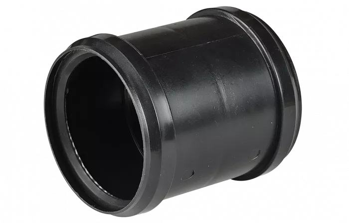 Муфта ПНД d=50 канализационная надвижная для труб SDR