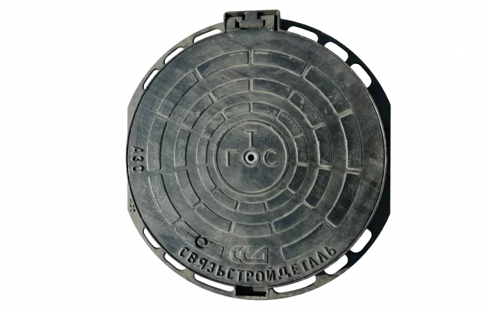 Устройство запорное люка ГТС лёгкого типа из ВЧ с замком УЗЛ-Л ССД