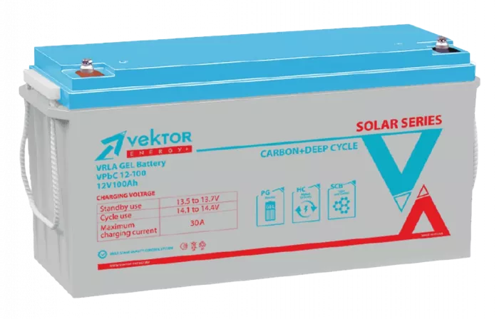 VPbC 12-100 Аккумуляторная батарея Vektor VPbC 12-100