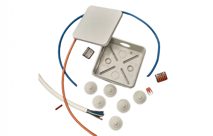 28-3056 Коробка распаечная ОУ 100x100x50 мм, IP55 REXANT