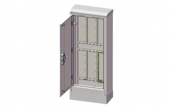Шкаф распределительный телефонный ШР-600-2М (пустой) ССД