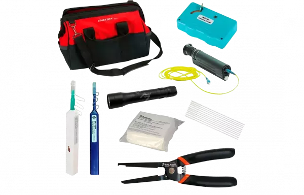 SK-VOLS-5-PRO Набор для чистки оптических соединителей FC, SC, ST, LC c микроскопом (400х)