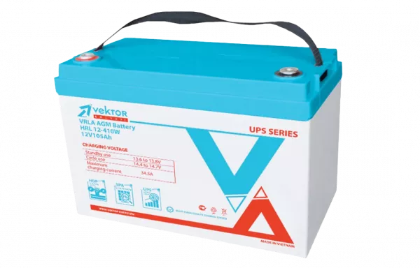 HRL 12-410W Аккумуляторная батарея Vektor HRL 12-410W