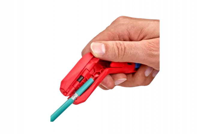KN-169501SB	ErgoStrip® Cтриппер универсальный для круглых проводов, 0.2-4 мм², d8-13 мм, длина 135 мм, SB