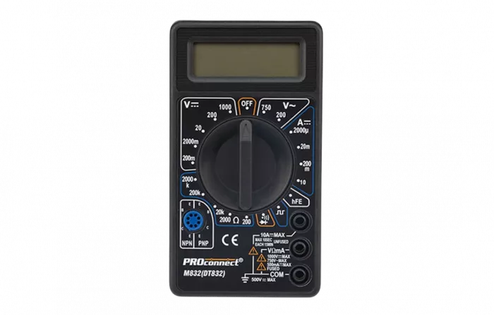 13-3012 Портативный мультиметр M832 (DT832) PROconnect