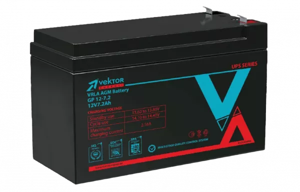 GP 12-7.2 Аккумуляторная батарея Vektor GP 12-7.2