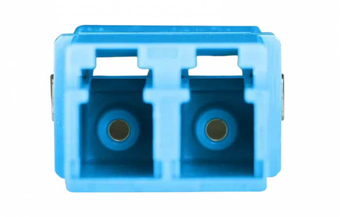 Адаптер (розетка) LC/UPC SM duplex (SC тип) бесфланцевый