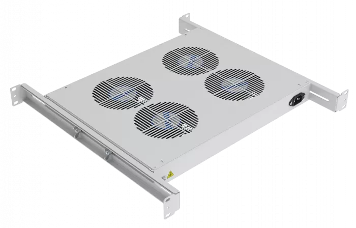 Вентиляторный модуль , 4 вентилятора с термореле  ВМ-4-19"-Т ССД