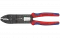 KN-9722240	Пресс-клещи, 3 гнезда, изол. кабельные наконечники и соединители 0.5-6.0 мм², неизол. открытые штекеры 6.3 мм: 0.5-2.5 мм², 240 мм