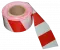 ЛО Лента оградительная штриховая 110мм 250м "Зебра", красно-белая