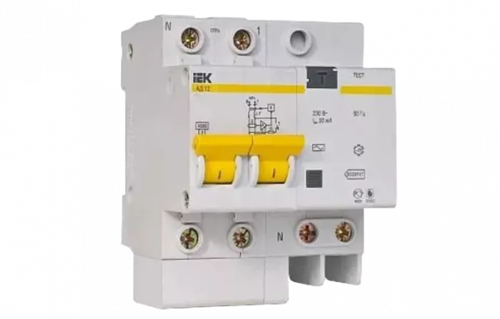 MAD10-2-050-C-100 Диф.автомат АД12 2Р 50А 100мА ИЭК