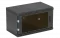 Шкаф телекоммуникационный настенный разборный черный 19”,6U(600x650), ШТ-НСр-6U-600-650-С-Ч дверь стекло ССД