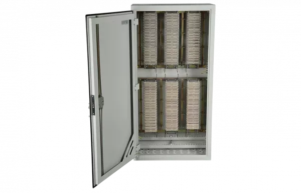 Шкаф ШРН-В/1200-Р, 1200 пар, плинты ПВТ-10Р-5е ССД