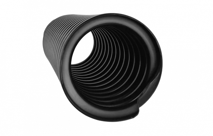 Труба ССД-Пайп Электро НГ, OD=125 мм, 1300N, SN22, с протяжкой (бухта 50 м) Труба полимерная жёсткая гофрированная спиральная не распространяющая горение