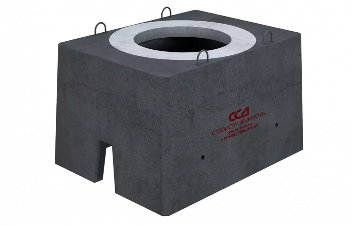 Колодец ККСр-2-10(80) ГЕК (B20) в 2х слойной гидроизоляции Колодец ККСр-2-10(80) ГЕК (B20) в 2х слойной гидроизоляции