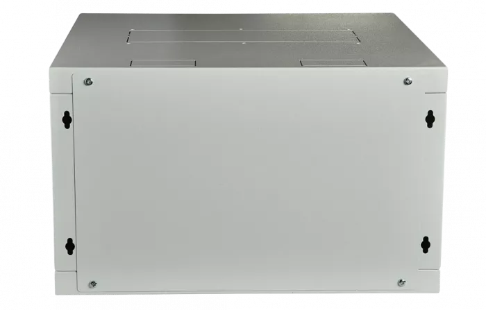 Шкаф телекоммуникационный настенный разборный со съемными боковыми стенками 19”,15U(600x350), ШТ-НСрМ-15U-600-350-С дверь стекло ССД