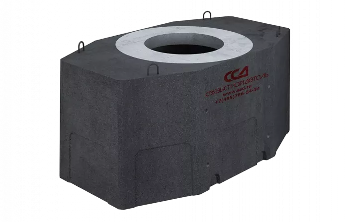 Колодец ККСр-3,5М-10(80) ГЕК (B25) в 2х слойной гидроизоляции Колодец ККСр-3,5М-10(80) ГЕК (B25) в 2х слойной гидроизоляции