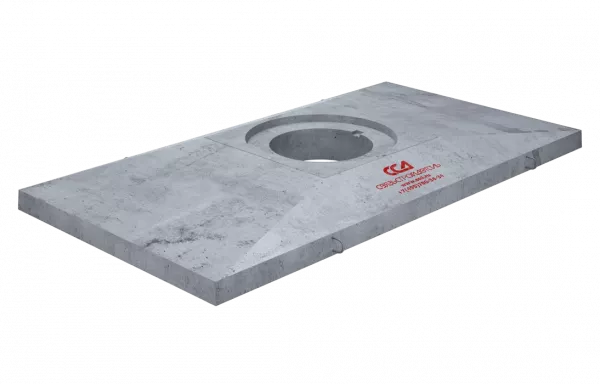 Плита перекрытия колодца ККСр-3 "ОП-1-80"