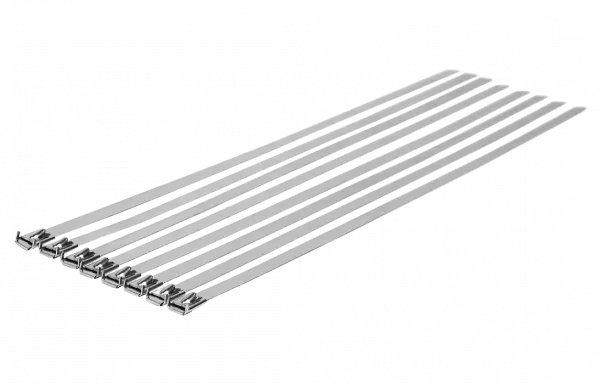 Комплект стальных стяжек для УПМК,крепления муфт и кабеля ССД