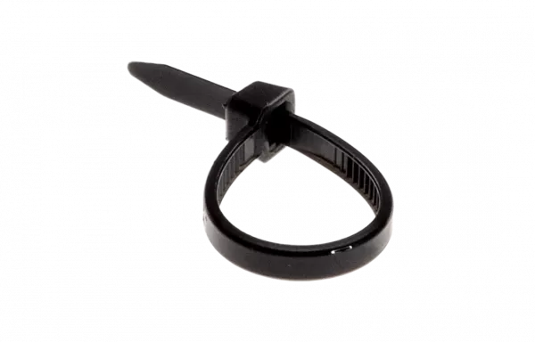 07-0101-4 Хомут-стяжка кабельная нейлоновая REXANT 100 x3,6 мм, черная, упаковка 100 шт.
