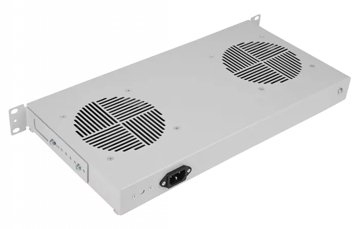 Вентиляторный модуль , 2 вентилятора с термодатчиком без шнура питания 35С ВМ-2-19" ССД