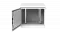 Шкаф климатический  напольный 19",12U(800-1000) ШКТ-НП-12U-800-1000
