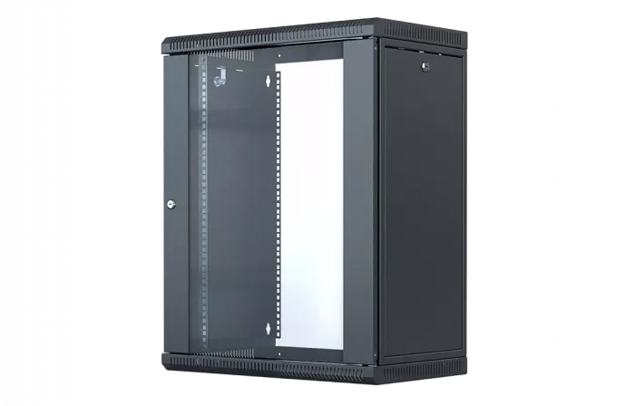 Шкаф телекоммуникационный настенный разборный со съемными боковыми стенками 19”,15U(600x450), ШТ-НСрМ-15U-600-450-С-Ч дверь стекло черный Шкаф телекоммуникационный настенный разборный со съемными боковыми стенками 19”,15U(600x450), ШТ-НСрМ-15U-600-450-С-Ч дверь стекло черный