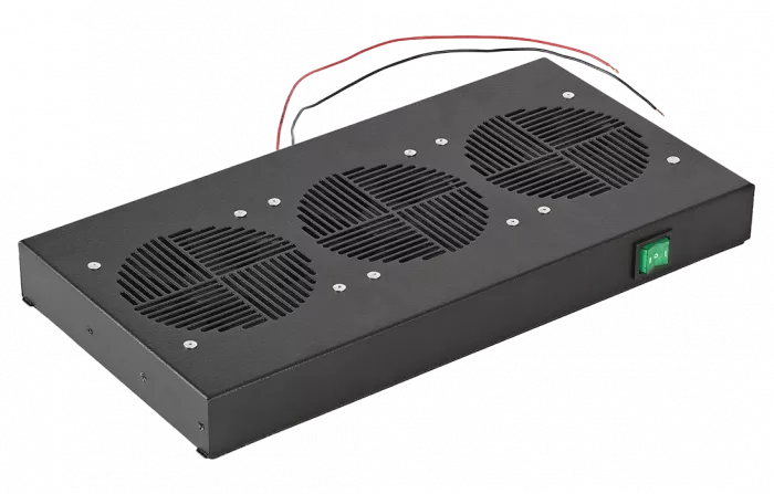 Вентиляторный модуль ВМ-3-19"48В (цвет черный) ССД