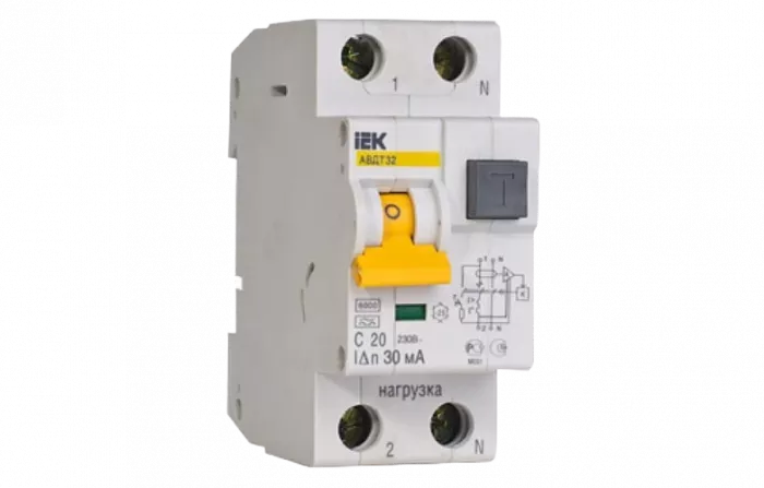 MAD22-5-020-C-30 АВДТ 32 C20 - Автоматический Выключатель Дифф. тока