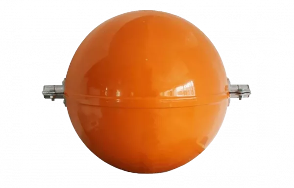 ШМ-ИМАГ-300-O - сигнальный шар-маркер для ЛЭП, 11 мм, 300 мм, оранжевый