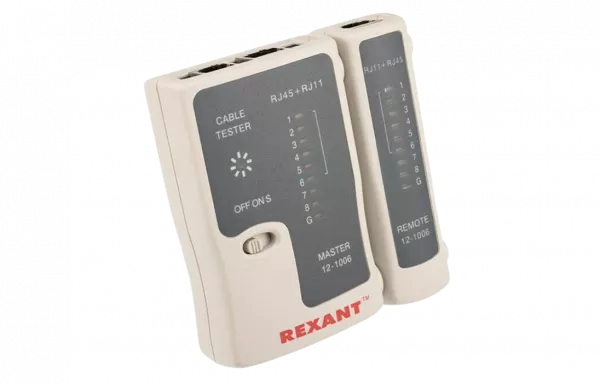 12-1006 Тестер кабеля RJ-45+RJ-11 468 REXANT