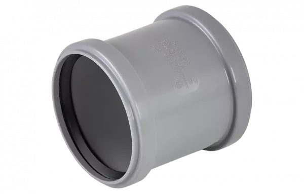 Муфта ПНД d=90 канализационная надвижная для труб SDR