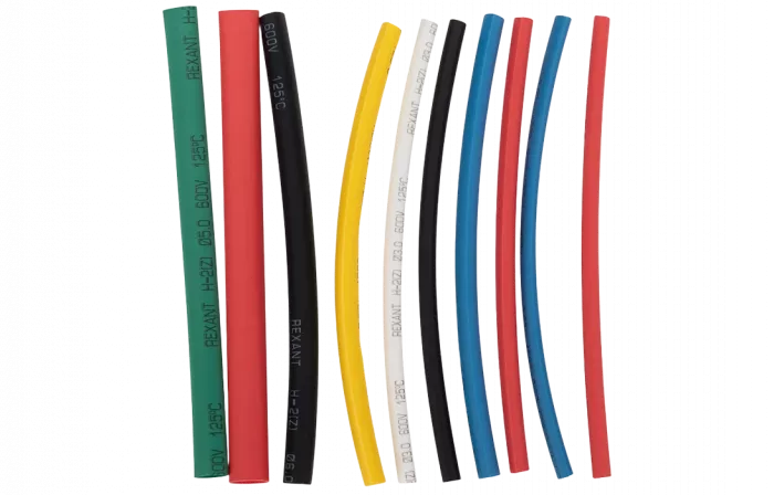 29-0101 Набор термоусадочных трубок №1 (АВТО) REXANT (упак. 10 шт)