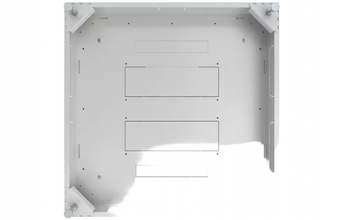 Шкаф телекоммуникационный напольный 19",42U(800x1000), ШТ-НП-42U-800-1000-С, передняя дверь стекло ССД