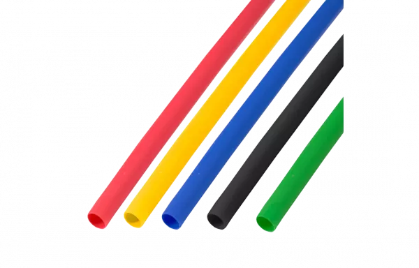 29-0156 Набор термоусадочной трубки REXANT 6,0/3,0 мм, пять цветов, упаковка 50 шт. по 1 м