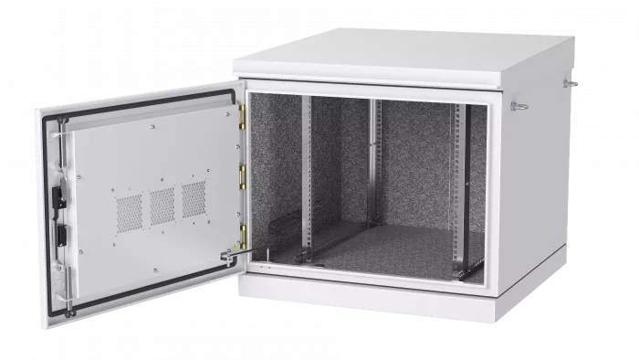 Шкаф климатический  напольный 19",12U(800-1000) ШКТ-НП-12U-800-1000