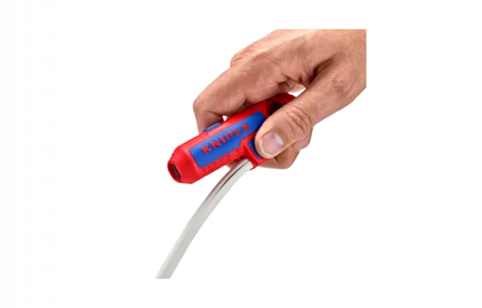 KN-169501SB	ErgoStrip® Cтриппер универсальный для круглых проводов, 0.2-4 мм², d8-13 мм, длина 135 мм, SB