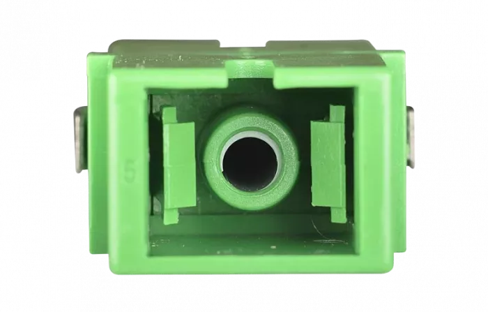 Адаптер (розетка) SC/APC SM бесфланцевый