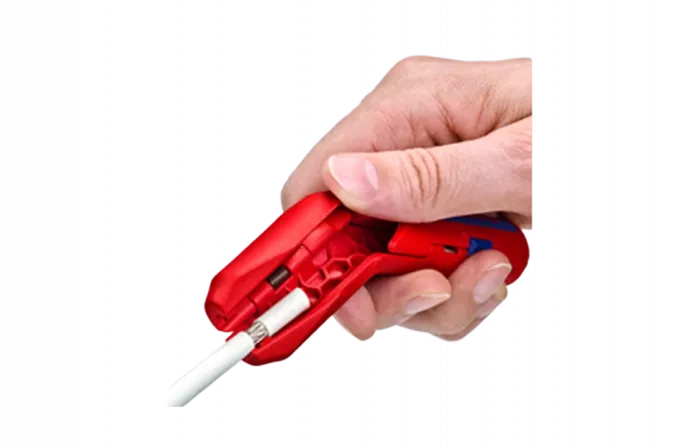 KN-169501SB	ErgoStrip® Cтриппер универсальный для круглых проводов, 0.2-4 мм², d8-13 мм, длина 135 мм, SB