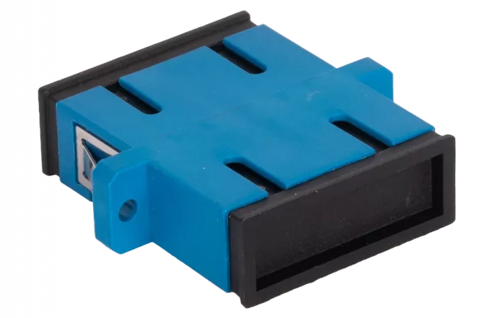 Адаптер (розетка) SC/UPC SM дуплексный с фланцами