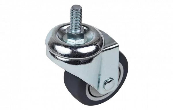 Ролик без тормоза для телекоммуникационных шкафов и стоек SCtk 93  колесо диаметр 75мм с болтом 12