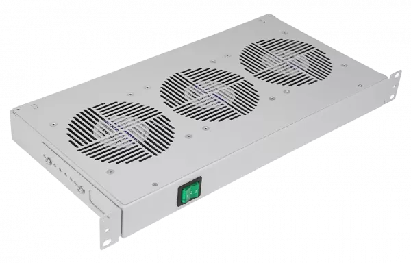 Вентиляторный модуль , 3 вентилятора с термодатчиком без шнура питания 35С ВМ-3-19" ССД