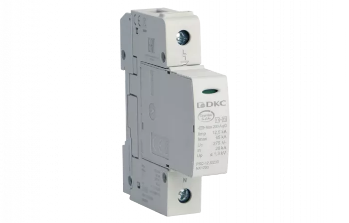 NX1211 УЗИП, класс I+II, 1-полюсный, L-N, 12,5к